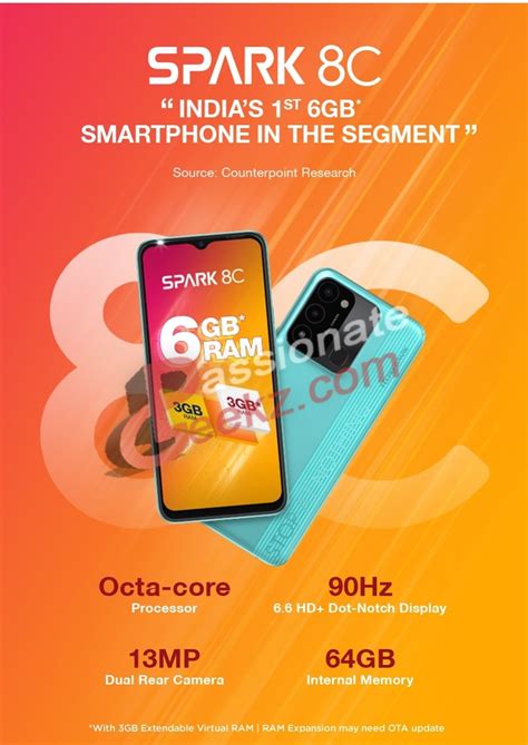 Tecno Has Launched Its New Smartphone Spark C In India Know The Price