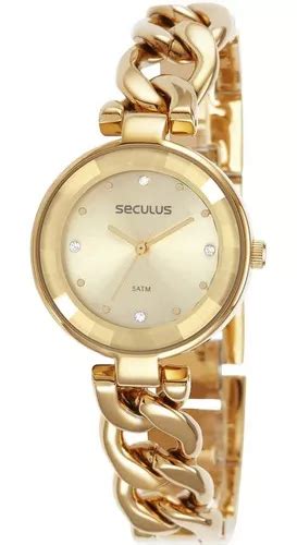 Reloj De Lujo Casual Elos Gold De Seculus Lps Para Mujer