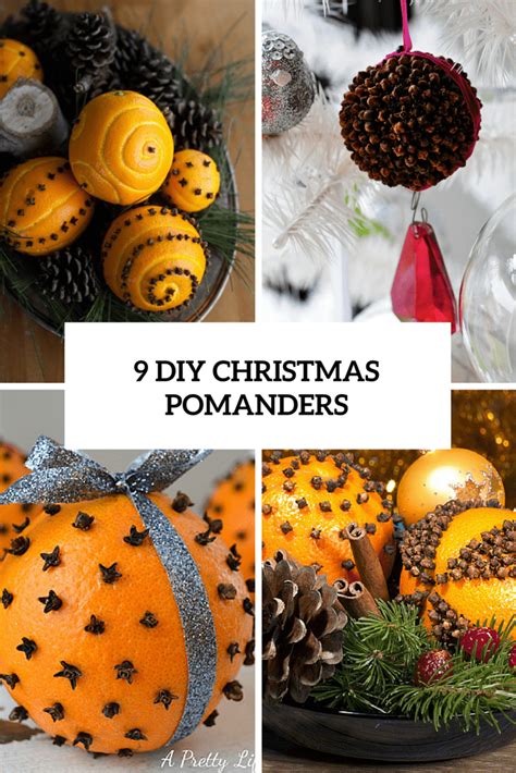 Christmas Must 9 Diy Pomanders For Decor And Ts Shelterness