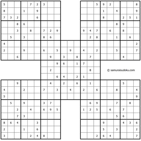 Samurai Sudoku