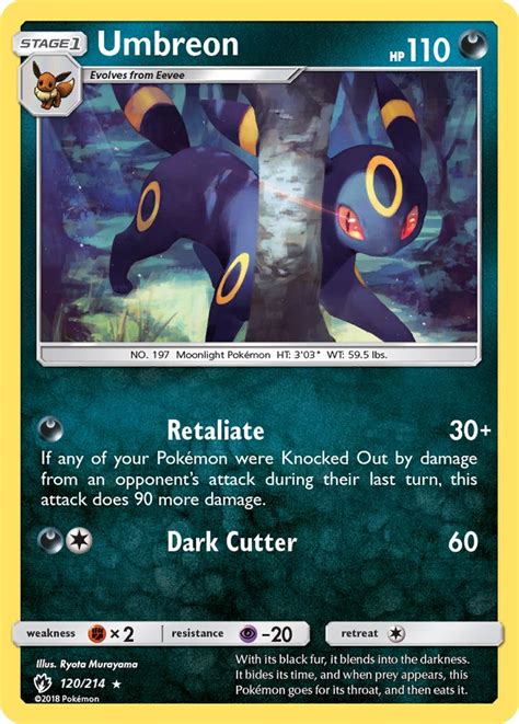 Umbreon · Lost Thunder Lot 120 ‹ Pkmncards