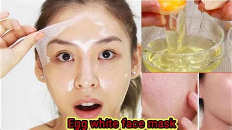 Egg White Face Mask Egg Face Pack For Loose Skin Skin Tightening