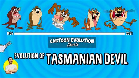 Evolution Of Taz The Tasmanian Devil 67 Years Explained Cartoon