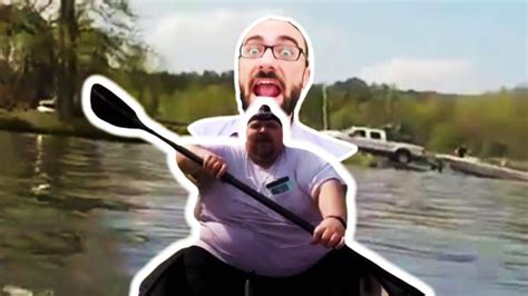 Fat Guy Singing Moana On Canoe Youtube