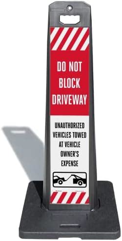 Amazon Smartsign Do Not Block Driveway Vehicles Towed Lotboss