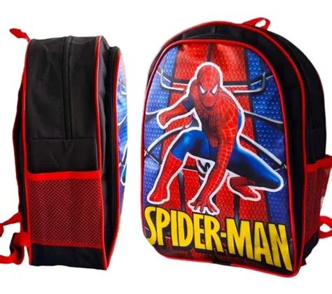 Mochila Escolar Infantil P Chenson Sp1958 Homem Aranha Escorrega o Preço