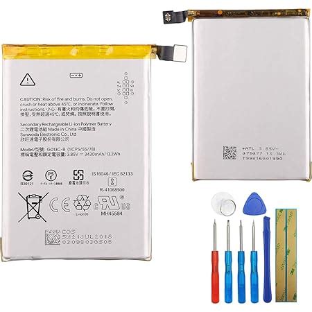 Amazon Google Pixel Xl Battery Upgraded Maxbear Mah V