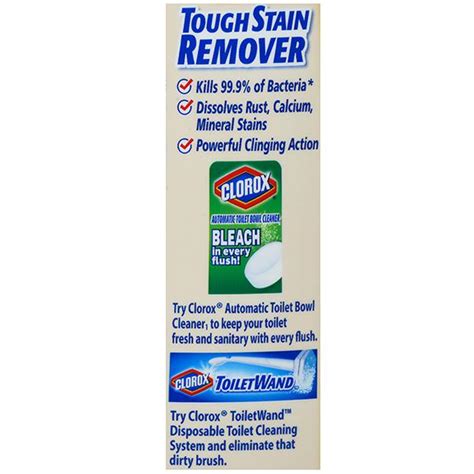 Buy Clorox Toilet Bowl Cleaner Tough Stain Remover 709 Ml In Wholesale Price Online B2b