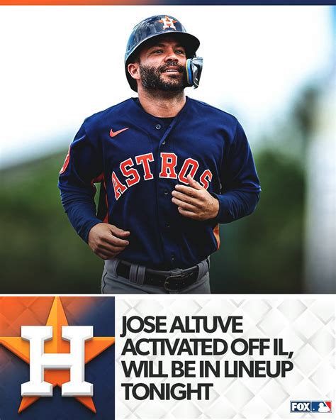 FOX Sports MLB On Twitter Looks Who S Back Jose Altuve Has Been