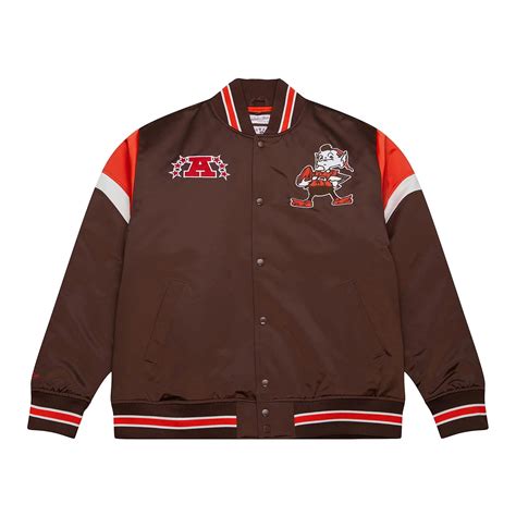 Cleveland Browns Brown Varsity Jacket Usa Varsity Jacket