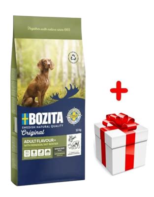 BOZITA Dog Adult Flavour Plus 12 kg o surpriză pentru câinele tău