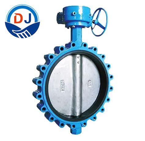 Wcb Fully Nbr Seat 150300lb Wafer Lugged Butterfly Valve With Gear Operated China Lug