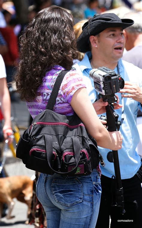 Candid Jeans Ass Mujeres Bellas En La Calle