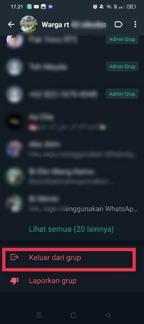 Mudah Begini Cara Keluar Dari Grup Wa Tanpa Diketahui Anggota Lain