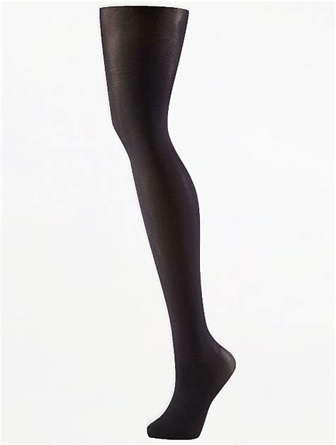 Black 80 Denier Soft Touch Tights Women George At Asda