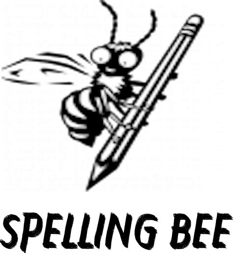 Transparent Spelling Bee Png Bee Clip Art Full Size Clipart