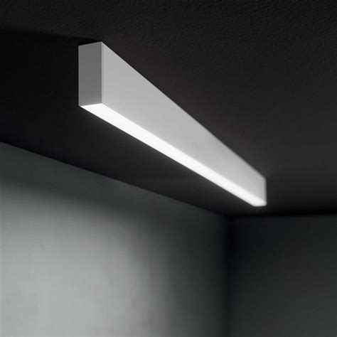 Lampa Sufitowa Listwa Led W K Ideal Lux Steel Pl Wide