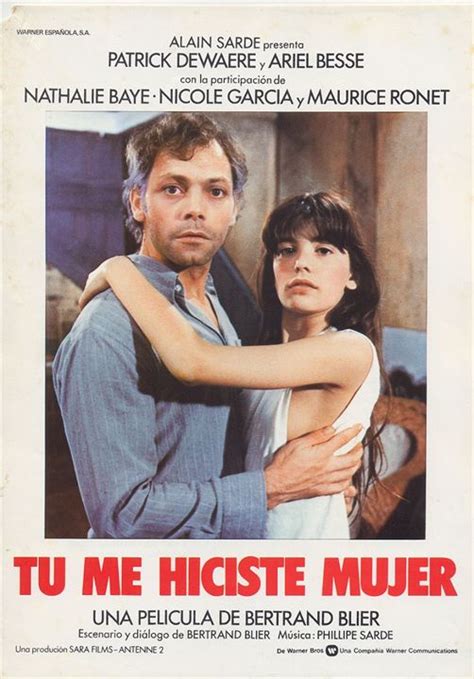 Cartel de la película Tú me hiciste mujer Foto 3 por un total de 3