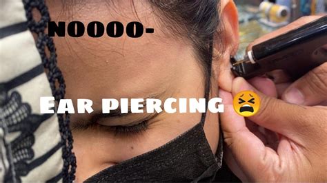 Ear Piercing Vlog😫meno Sultan Youtube