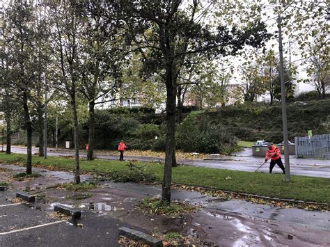 Saint Lô arbres arrachés toiture détruite les dégâts en images