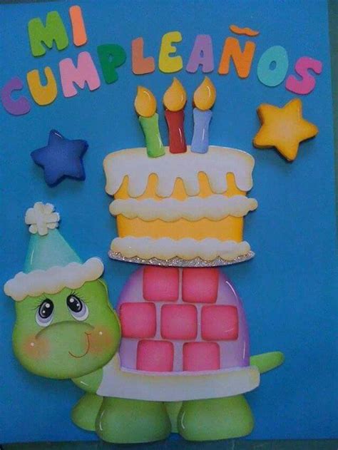 Imagenes De Cartelera De Cumpleanos En Foami Imagenesdecumpleanos