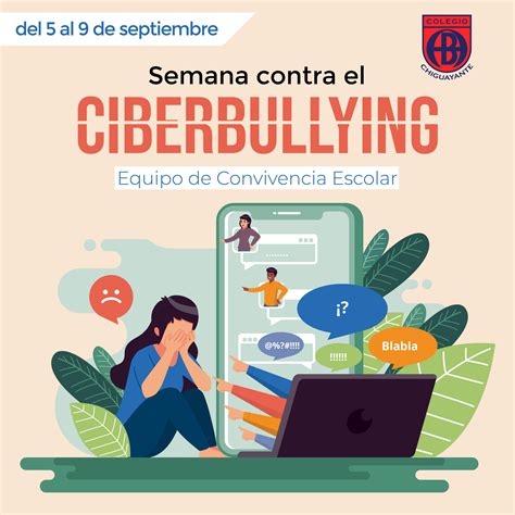 De 5 A 9 De Septiembre Semana Contra El Ciberbullying Colegio