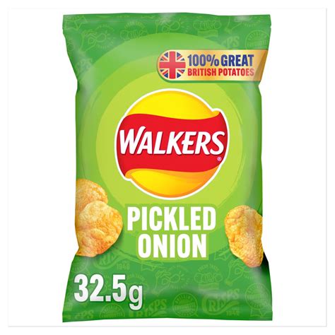 Walkers Pickled Onion Crisps 325g Batleys Wholesale