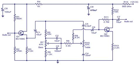 Passive Tone Control Circuit Diagram Iot Wiring Diagram