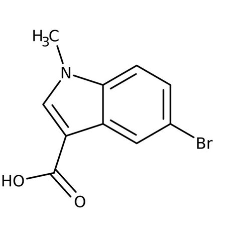 5 Brom 1 methyl 1H indol 3 carbonsäure 97 Thermo Scientific Chemicals