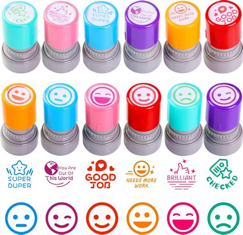 Amazon Cobee 10 Pcs Custom Teacher Stamp For Classroom Self