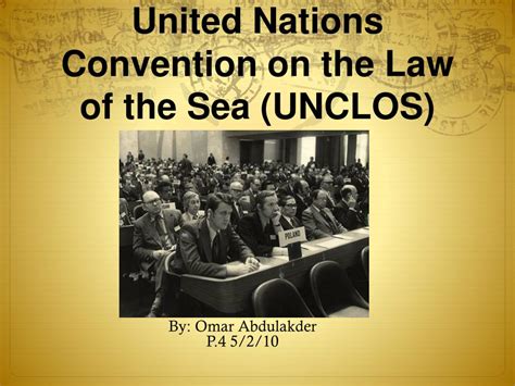 PPT United Nations Convention On The Law Of The Sea UNCLOS