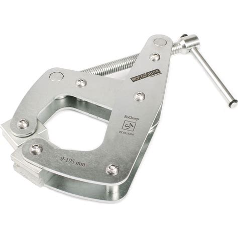 Рычажно-винтовая струбцина Rotorica roclamp s4, раскрытие 105мм RT ...