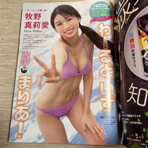 Yahoo オークション ヤングマガジン 2022 44号 牧野真莉愛 小野田紗