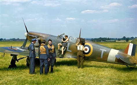 Kotare Spitfire Mk 1a Mid Cockpit Colours Aircraft Wwii