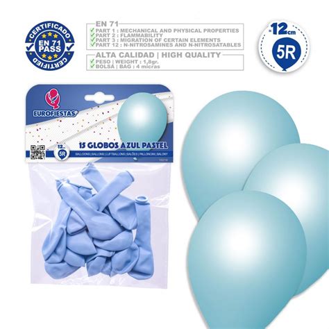 Palloncini 5R 15 Blu Pastello