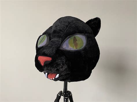 Giant Black Cat Mask / Halloween Costume - Etsy