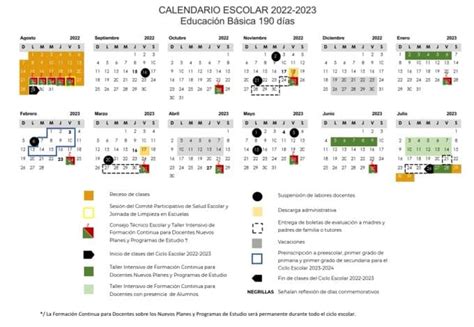 Conoce El Calendario Del Ciclo Escolar 2022 2023 Incluyen Días Festivos Y Vacaciones