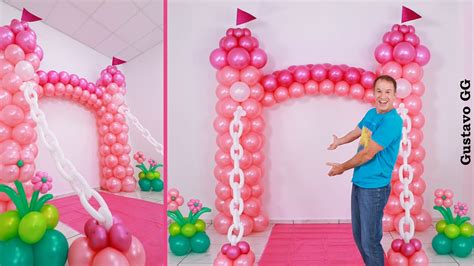 Castillo De Globos Como Decorar Con Globos Para Cumplea Os