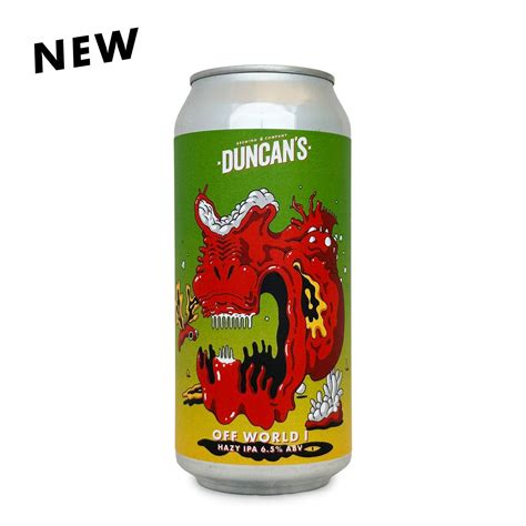 Off World I Hazy Ipa Single 440ml — Duncans Brewing Co