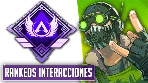 Todas Las Interacciones De Leyendas Maestro Apex Legends Season