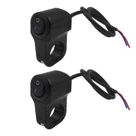 Amazon AUTQVA Handlebar Switch 7 8 For Motorcycle 12V ON Off