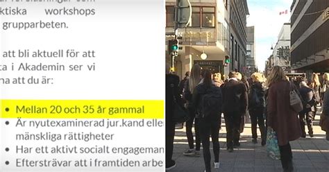 Bj D In Till Kurs Mot Diskriminering Ldre Inte V Lkomna Svt Nyheter