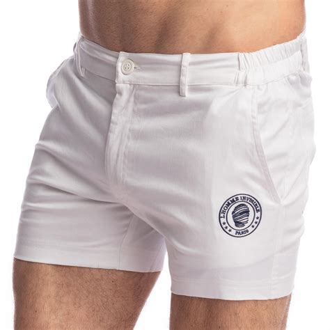 L'Homme invisible Tennis Shorts - White | INDERWEAR