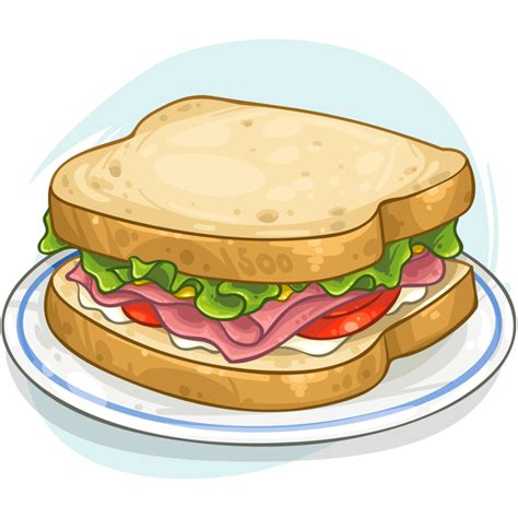 Download High Quality Sandwich Clipart Ham Transparent Png Images Art