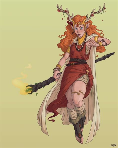 No Spoilers I Drew Keyleth Critical Role Fan Art Cartoon Character Design Character Art