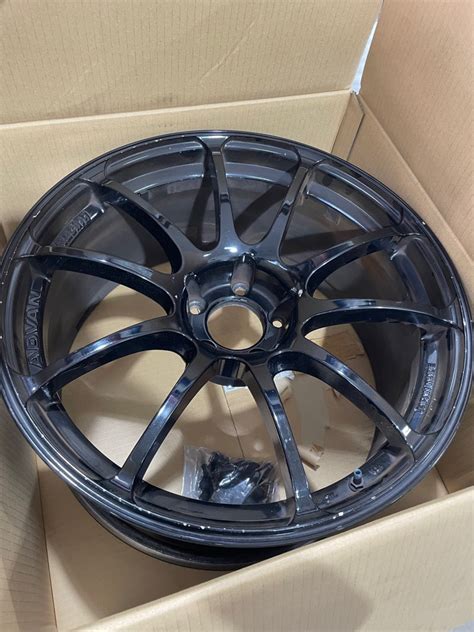 Advan original japan rims, Car Accessories, Tyres & Rims on Carousell