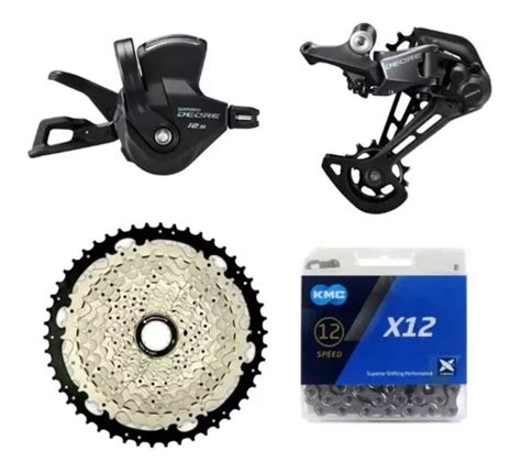 Grupo Kit Shimano Deore M6100 1x12v K7 11 52d 12v Coroa Frete grátis