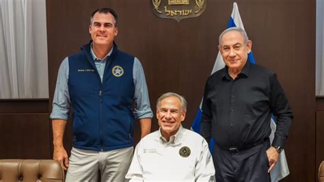 Governor Abbott Visits Israel To Reaffirm State S Enduring And