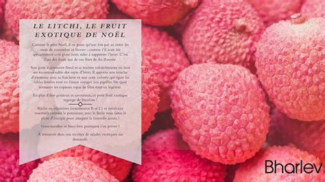 Le Litchi Le Fruit Exotique De Noël Bharlev