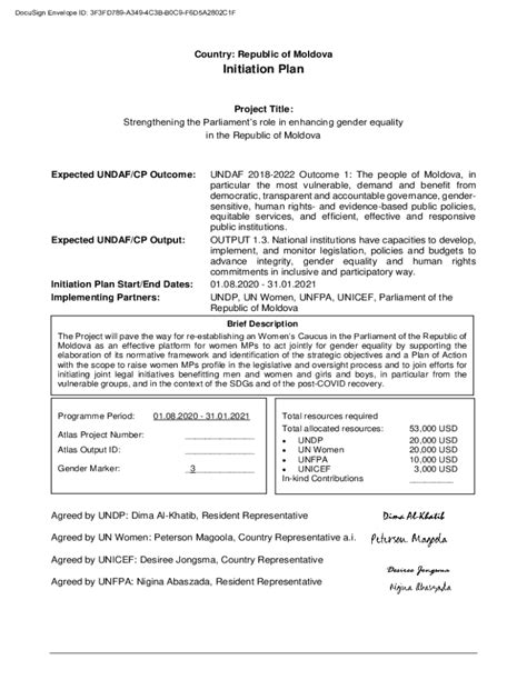 Fillable Online Info Undp Terms Of Reference Position Background